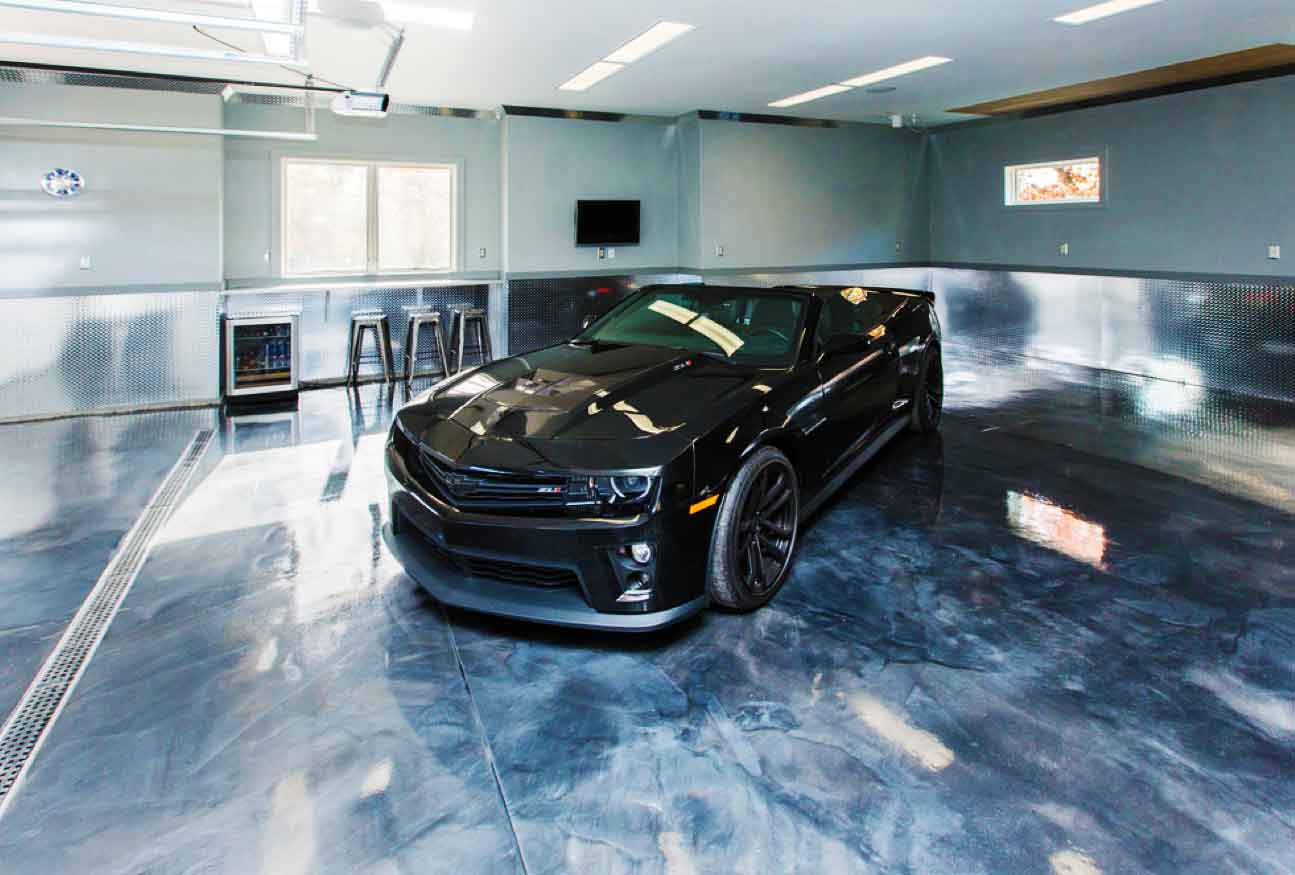 custom garage for car collection storage